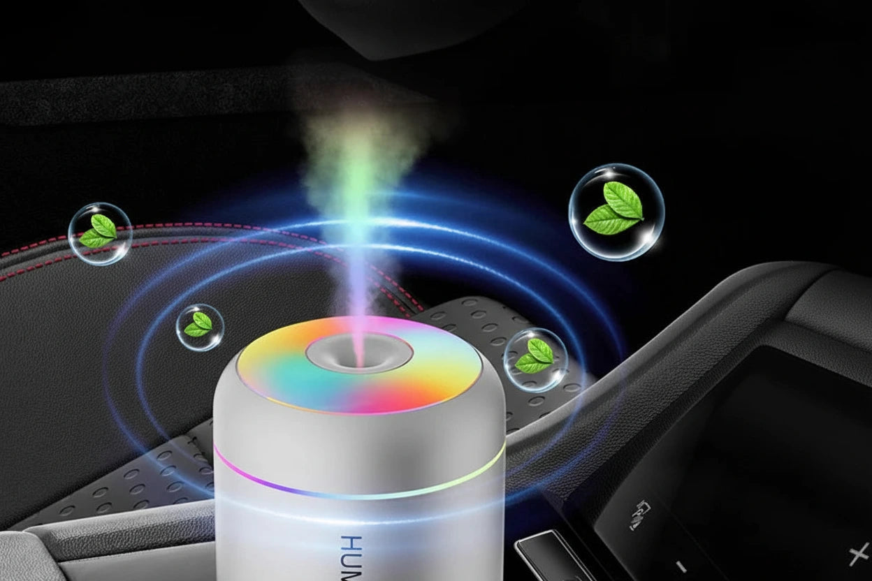 Delmea™ Mini Air Humidifier & Essential Oil Diffuser