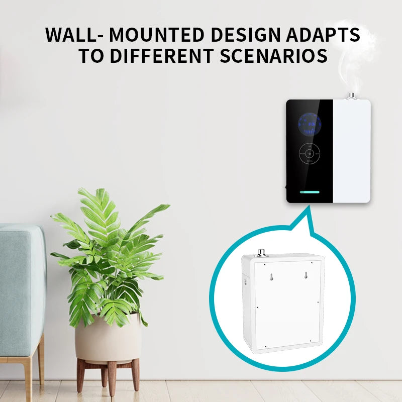 Delmea VanGogh360 Essential Oil Diffuser with Wifi app control