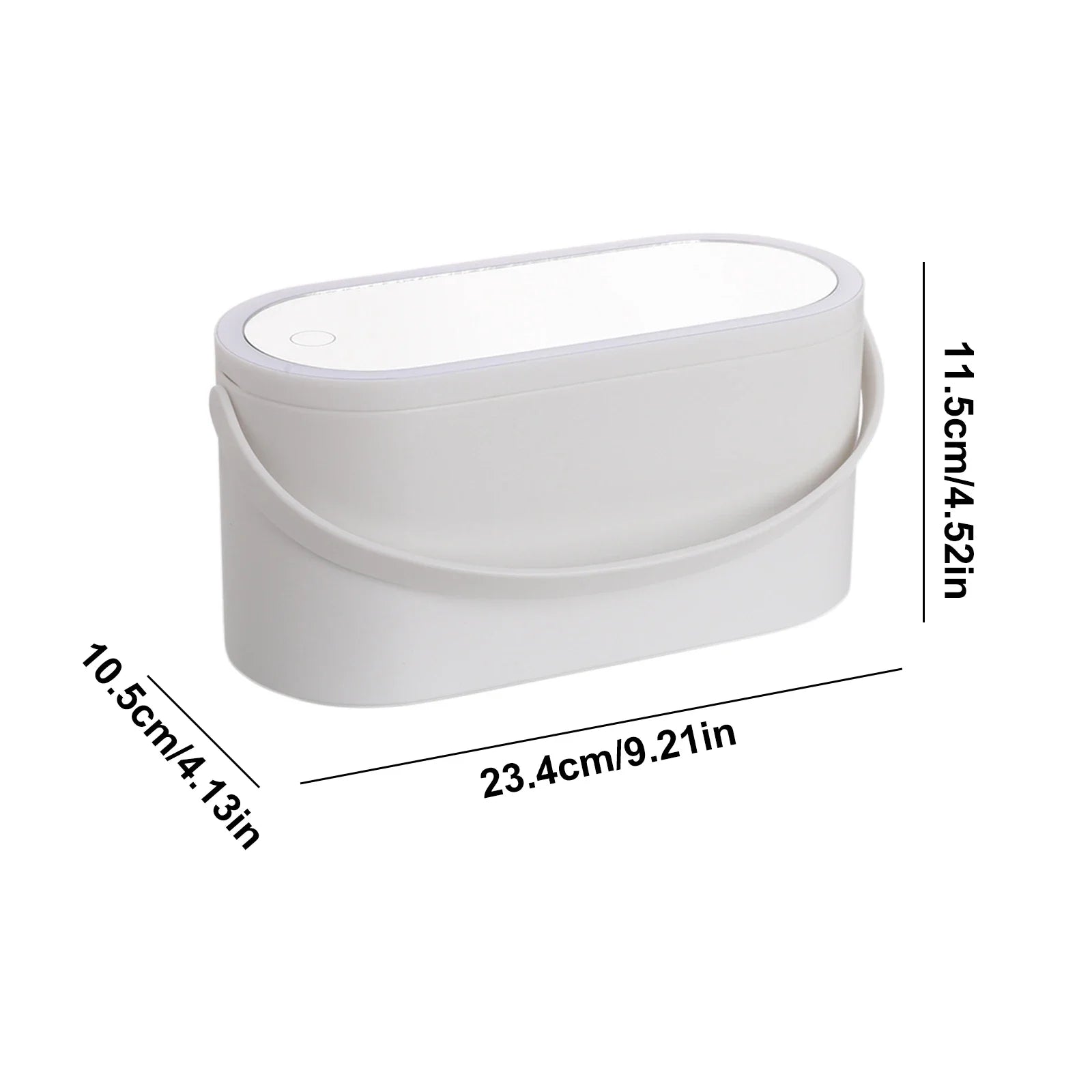 Delmea™ GlowMirror Organizer