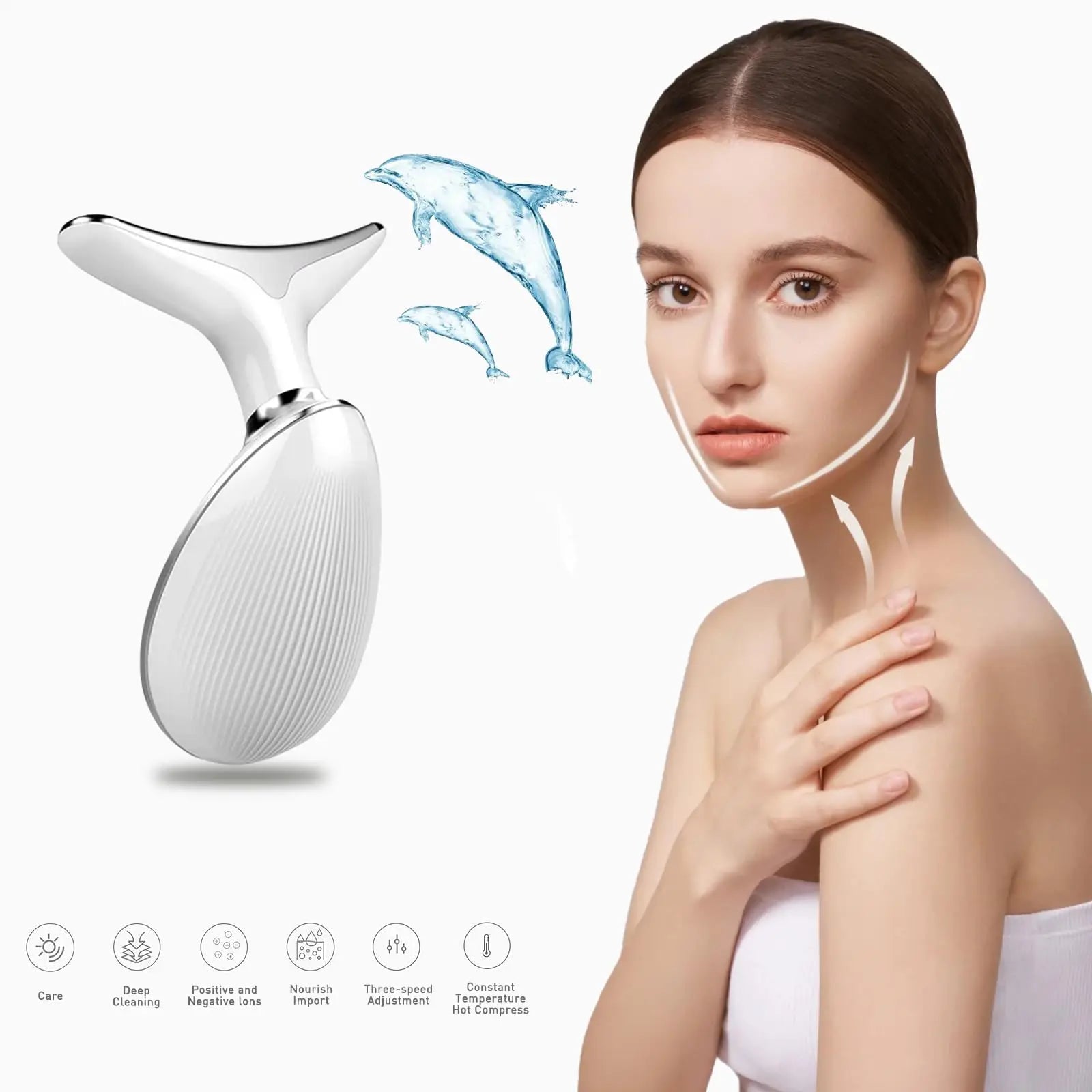 Delmea ™ RadianceLift Face & Neck Massager