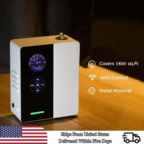 Delmea VanGogh360 Essential Oil Diffuser with Wifi app control