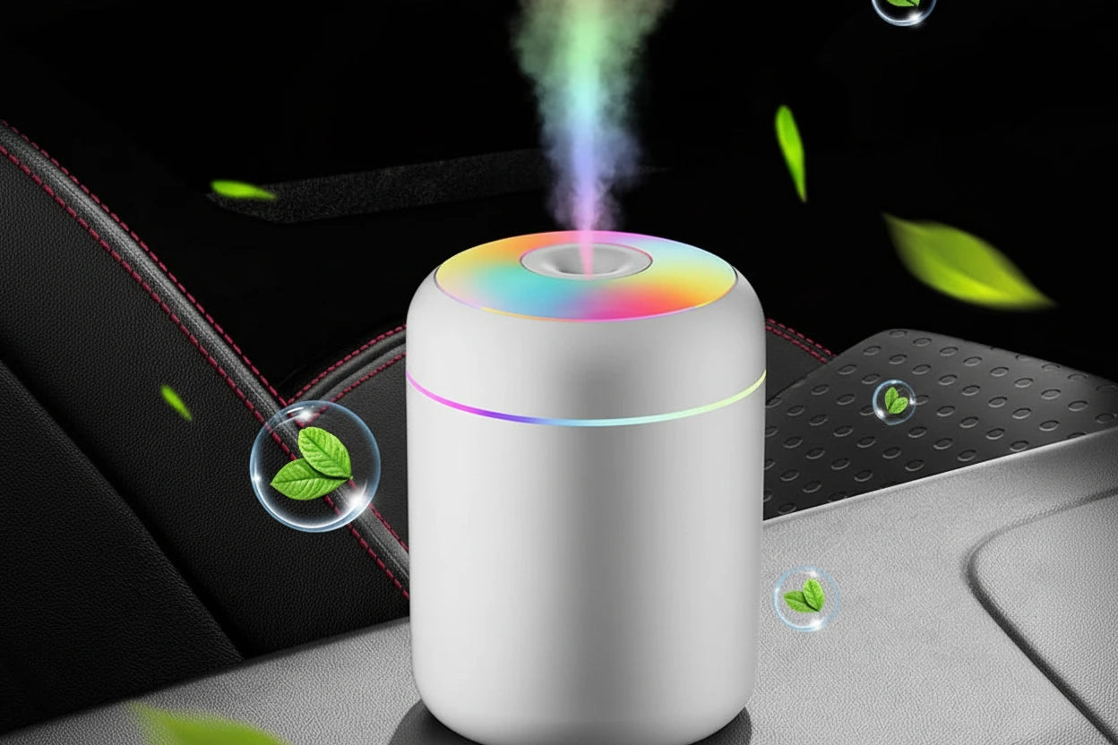 Delmea™ Mini Air Humidifier & Essential Oil Diffuser