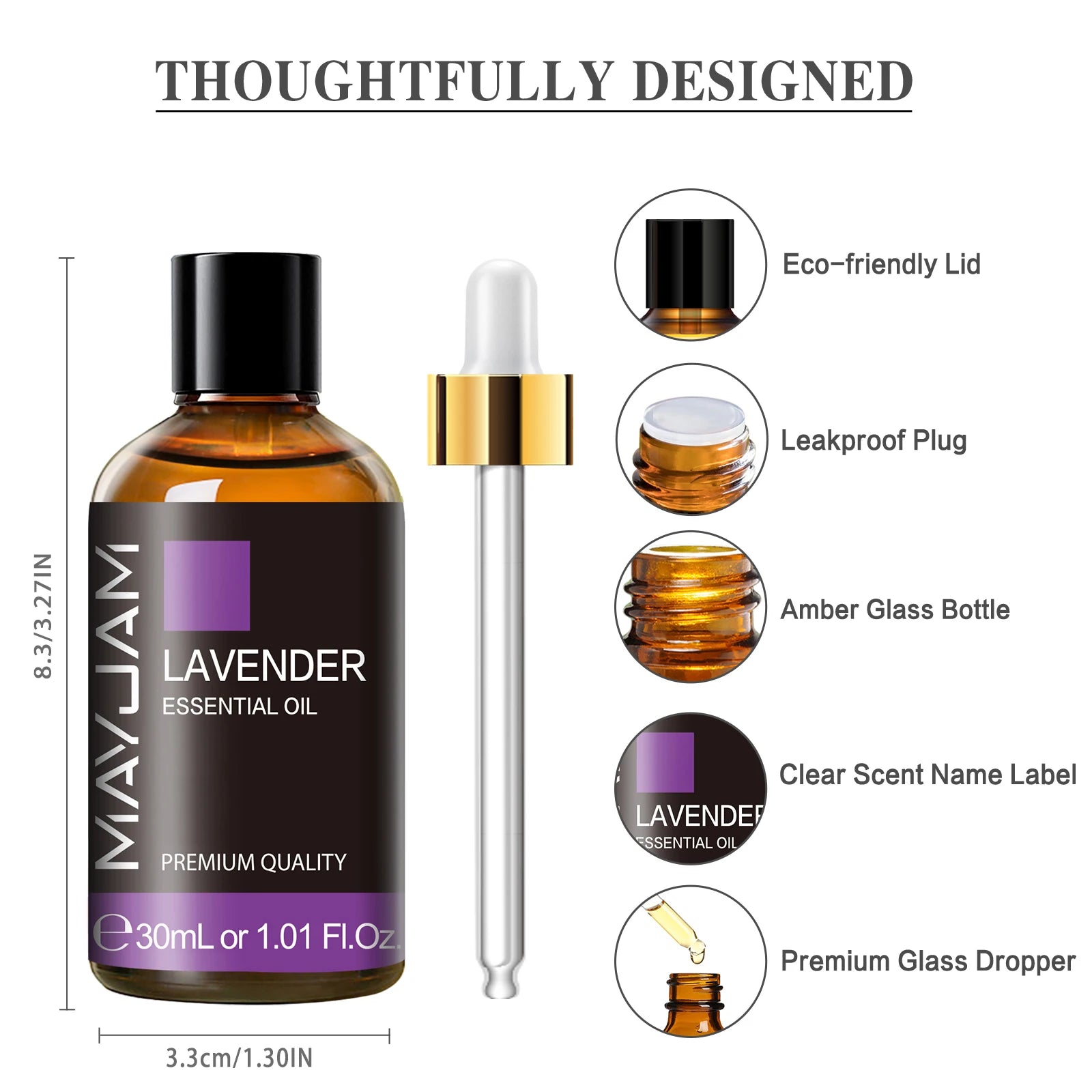 Mayjam 30ml Premium Pure Essential Oils - perfect for all Delmea diffusers!